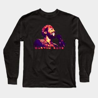 Marvin Gaye - Popart Long Sleeve T-Shirt